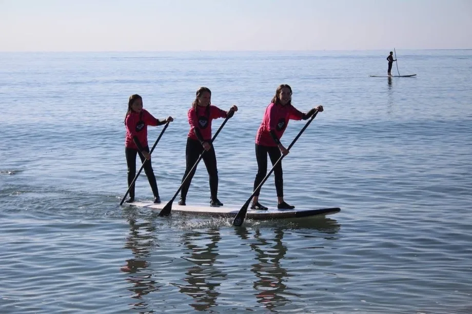 Paddle surf en el Club de Playa de Almerimar