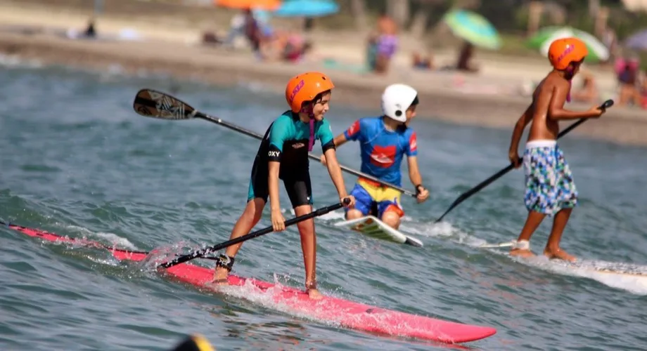 Paddle surf en la costa de Almerimar