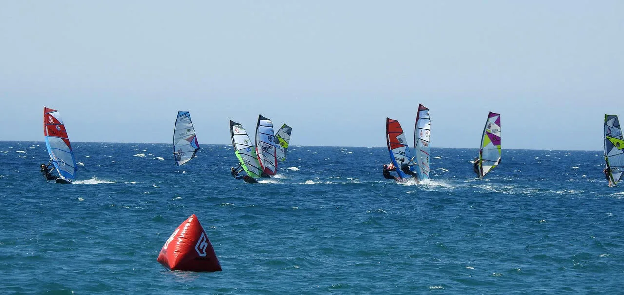Windsurf slalom en Almerimar