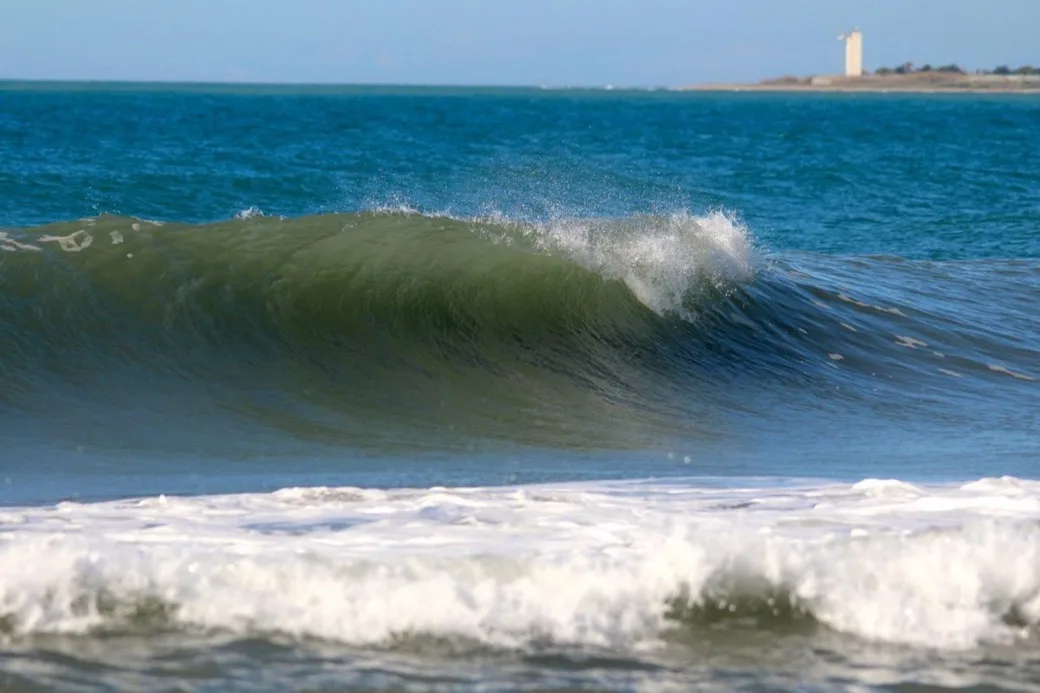Surf en la costa de Almerimar
