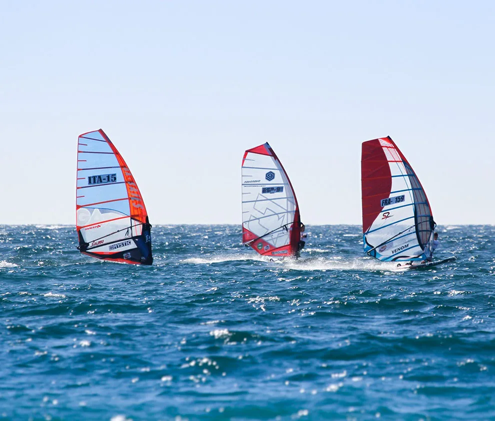 Windsurf slalom en Almerimar